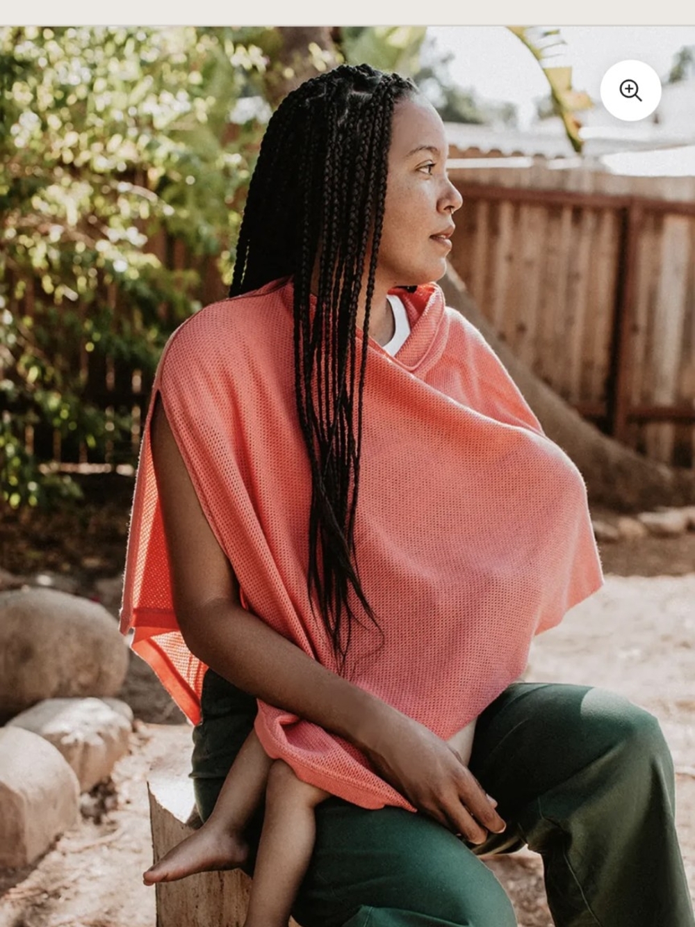 Amma Coral Cocoon Nursing Cover